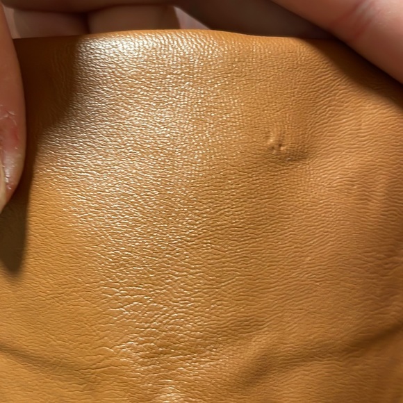 Wild Fable Faux Leather Dress - Camel Color - M - Picture 2 of 7